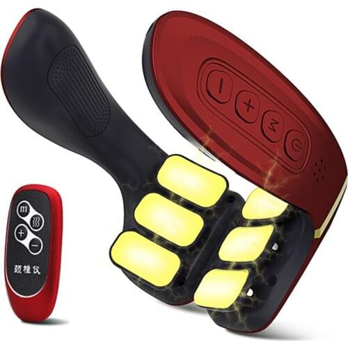 Electric Neck Massager Shoulder Cervical Massager Multifunctional Hot Compress Pulse Neck Protector Care Relaxation Machine