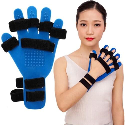 Finger Corrector Board Hand Wrist Finger Orthotics Extended Type Fingerboard for Stroke Hemiplegia Hand Splint Training Support