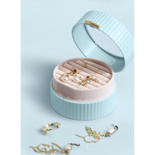 Travel Small Jewelry Organizer Portable Jewelry Box Mini Jewelry Case Jewelry Display Storage Holder Jewelry Storage For Girls