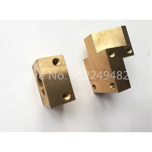 Heidelberg SM52 PM52 Pull Gauge Copper Nut And Lock Nut G2.072.050/G2.072.051 Offset Printing Machine Spare Parts