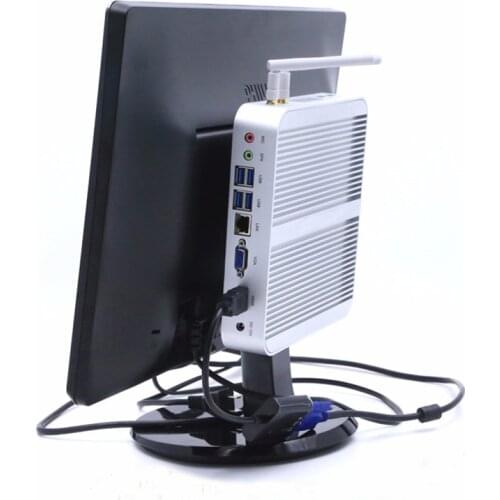 Intel Core i5 7200U mini pc i3 7100U i5 6260U Fanless Mini PC Windows Intel HD Graphics 620 Mini Computer Barebone i5 pc Win 10