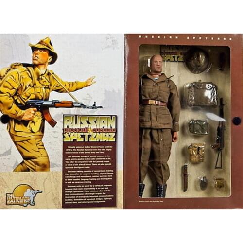 Genuine 21st Century 1/6 Soldier Russia Soviet Afghan Chechen Special Forces Joint Movable Doll Model Action Figures Toys