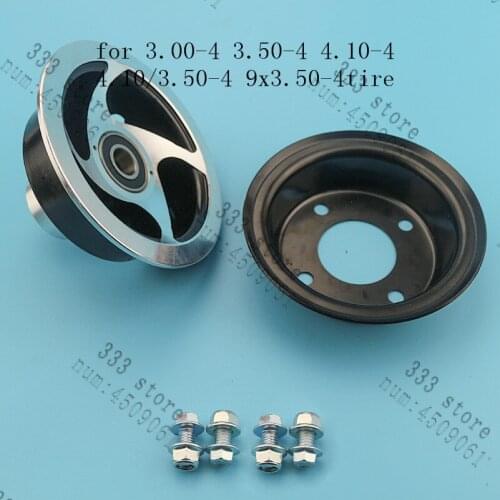 3.00-4 3.50-4 4.10-4 4.10/3.50-4 9x3.50-4 tyre tire use 4 inch alloy wheel rim Bearing hub for Gas scooter bike motorcycle