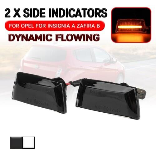 Flowing Turn Signal Light Lamp LED Dynamic Side Marker Light For Opel Astra J H,Adam For Zafira B For Corsa D E For Insigina A