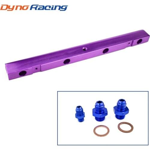 HQ Top Feed Injector High Flow Fuel Rail Kit For VW Audi 20V 1.8T Aluminium Billet Fuel Rail Kits Fuel Supply YC100790