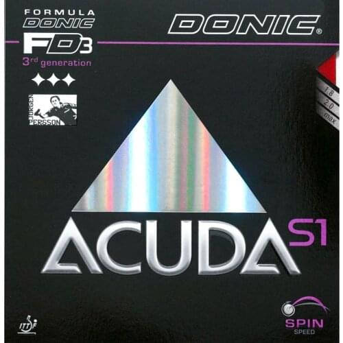 Original Donic high quality Acuda S1 S2 S3 Table Tennis Rubber Pimples In With Ping Pong Sponge Tenis De Mesa