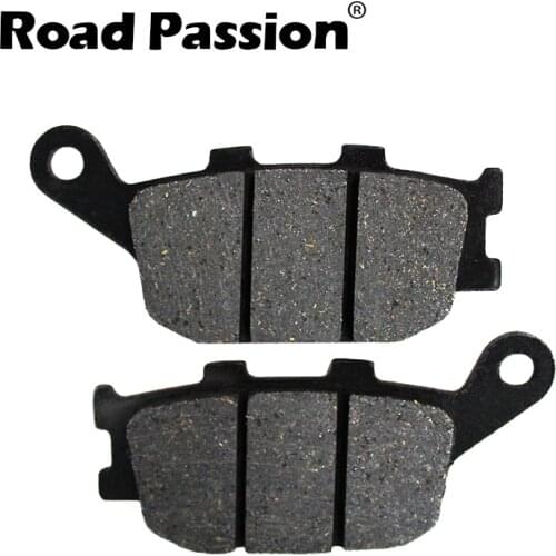 Road Passion Motorbike Rear Brake Pads For Honda CBR600RR (2003-2006) CB400 (04-05) CB500 A 04-07 CB600F (1998-12) CBF600 04-12