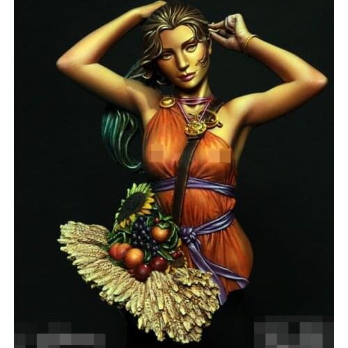 1/10 Resin Model bust GK Summer Ms Unassembled and unpainted kit
