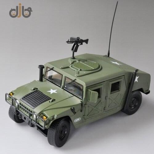 1:18 Diecast Military Collection Model Toy H1 SUV Tactical HUMVEE Battlefield Vehicle
