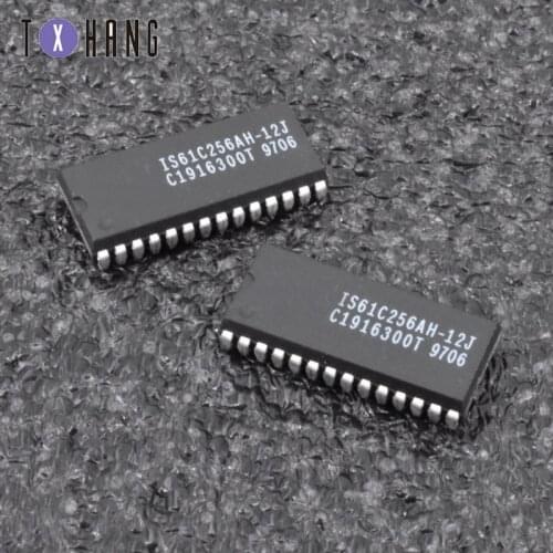 5/10PCS IS61C256AH-12J IS61C256AH-12 SOJ IC 32Kx8 CMOS SRAM diy electronics