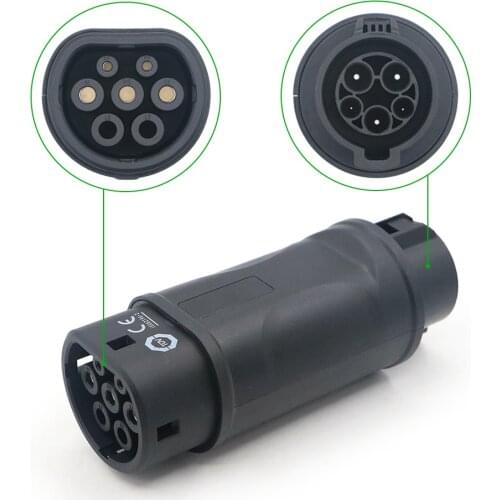 EVSE Type1 To Tesla SAE J1772 Adapter TSL02 Charger Public Charging Adaptor OEM Model EV Car Accessories