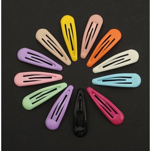 DIY handmade accessories hair accessories material kit accessories childrens hairpin oval clip BB clip water drop clip
