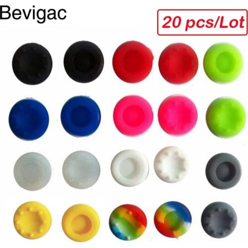Bevigac 20x Controller Cap Cover Joystick Thumb Grips Cap For Sony Playstation Play Station 3 4 PS3 PS4 Xbox 360 / One Console
