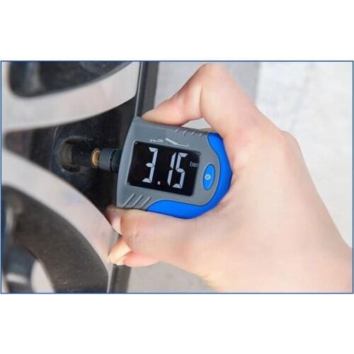 Backlight digital tire pressure gauge tire tread pattern tester tyre pressure monitor