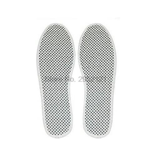 By dhl or ems 500pairs Nano tourmaline magnetic self heating insole foot insoles Free ShippingUseful new