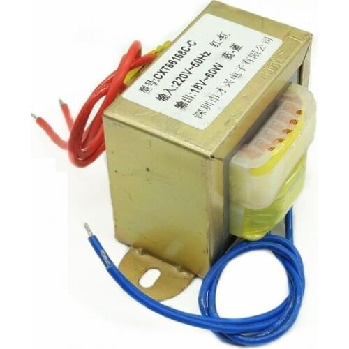 EI-60W Type 60W Transformer DB-60VA 220V to 18V 3.3A AC18V AC Transformer EI66