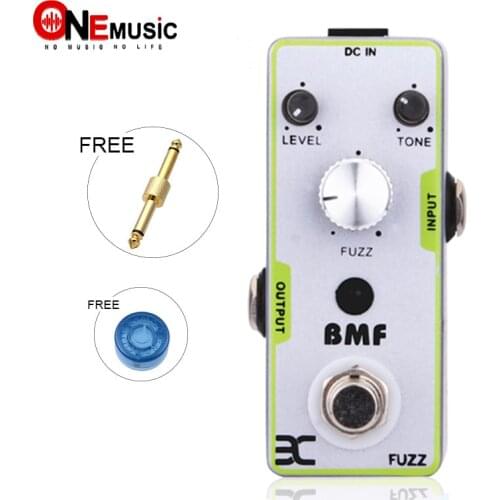 Eno BMF FUZZ Guitar Pedal Classic distortion Effects Pedal Full metal shell True By Pass + Free Connector