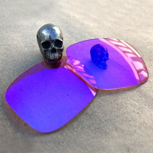 Firtox True Polarized Enhanced Replacement Lenses for-Oakley Fuel Cell OO9096 Sunglass (Lens Only)-Cobalt Pink