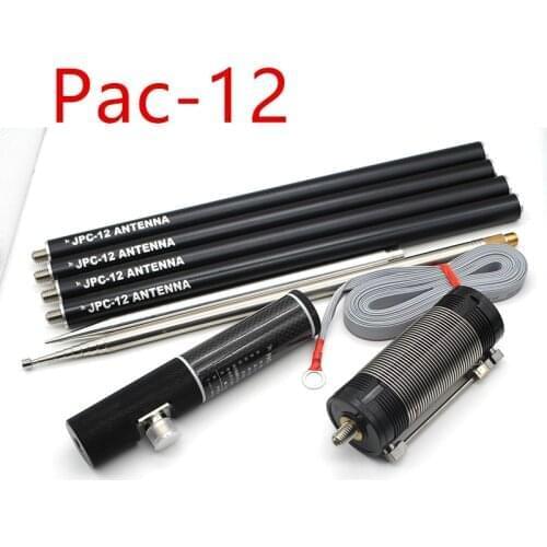 Pac-12 Shortwave Antenna Compact Edition Portable Multiband Vertical Antenna Pac-12 Gp with Slide Regulator