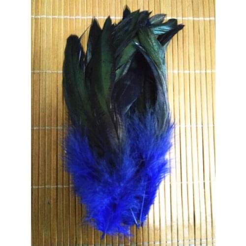 Hot! Sale 20pcs / lot high quality Royal blue pheasant feather, 5-7 "/ 12-18cm DIY jewelry accessories, wedding decorations
