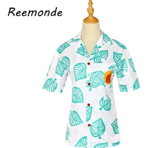 2020 New Arrival Mens Animal Shirts Tees Mens Crossing Tom Nook T-Shirt Shirts Casual Shirts Women 3D Printed Short-sleeve Top