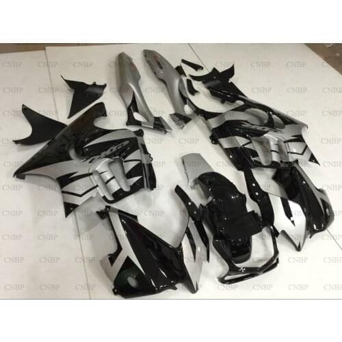 For Honda Cbr600 1995 - 1998 Fairing CBR600F3 1995 Fairing for Honda Cbr600 1995 Black Silver Plastic Fairings