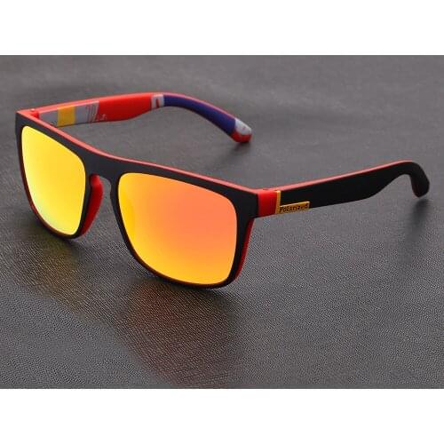 Luxury Design Square Sunglasses Men Driving Shades Male Polarized Sunglasses Vintage Travel Fishing Classic Sun Glasses