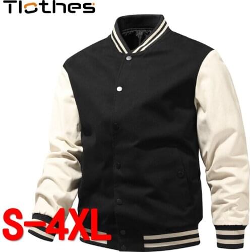 Street Retro Letter Embroidery Baseball Uniform Jacket Men Women Trendy Brand Hip-hop Loose Couples Bomber Jackets and Coats