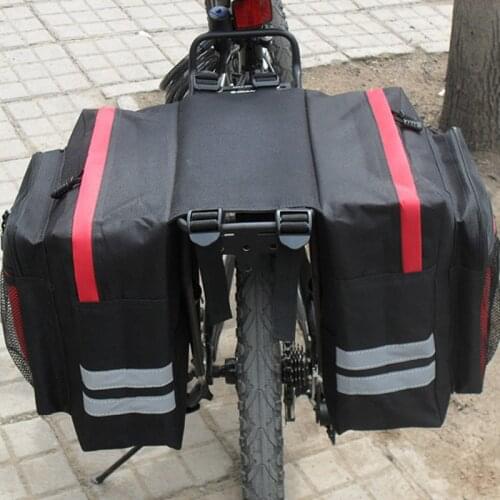 Waterproof Bicycle Pannier Bag Saddle Durable Travel Rear Tail Seat Storage Practical Mountain Bike Luggage Carrier Pouch