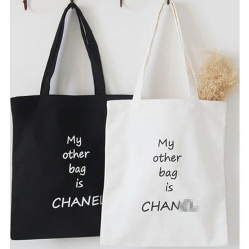 Funny Canvas Bags Women Handbag One Shoulder College Students Portable Eco-friendly Handbags Children Book School Bag