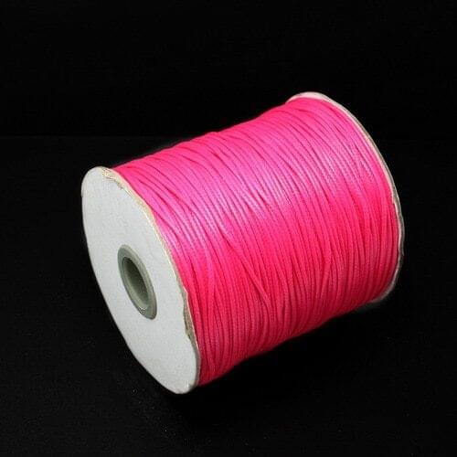 1.5MM Wax Cord 10m/lot Multi Colors for You to Choose Jewelry Cord for DIY Bracelet & Necklace PS-FXT008