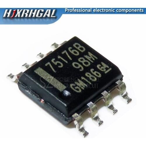 1PCS/LOT SN75176BDR SN75176B SOP8 SOP SN75176 SMD 751