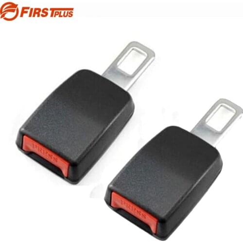 2 x E24 (7/8" Camlock) Automotive Safety Seat Belt Extender Buckle Car Belts Clip Extension For Child Seats Cars Travel Black