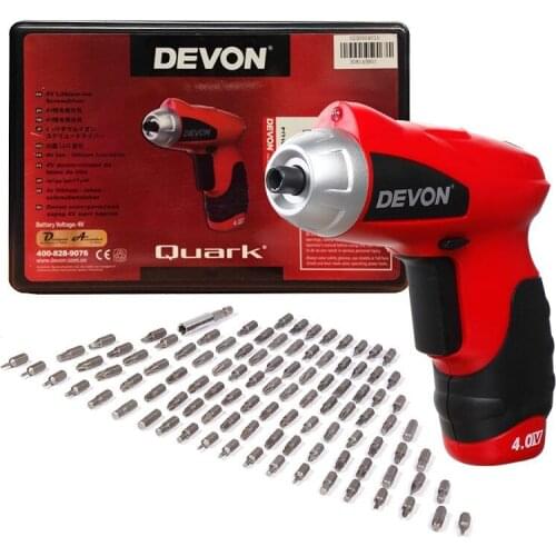 4V Cordless Electric Household Rechargeable Screwdriver Set Drill DIY Power Tools with 101 Accessories