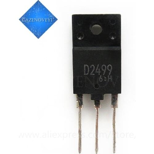 5pcs/lot 2SD2499 TO3PF D2499 TO-3PF In Stock