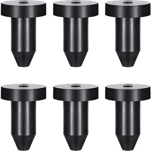 6PCS Kayak Drain Valve Plug Rubber Water Stopper Waterproof Kayak Drain Holes Plugs For Kayak Fishing Boats Accessories