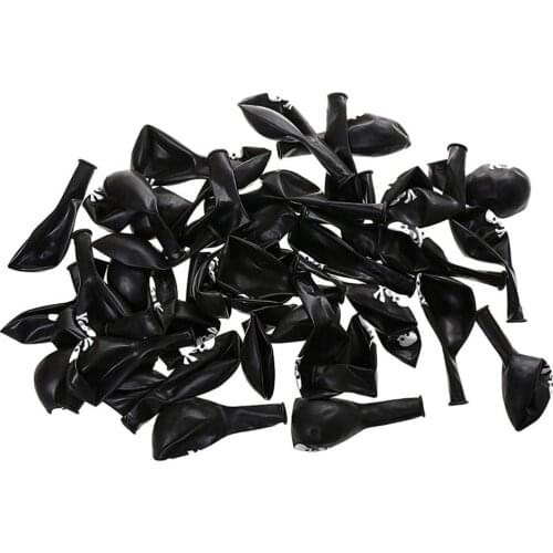 ANGRLY 10p Halloween Balloon 100pcs/lot 12inch 3.7gLatex Balloon Helium Thickening Pearl Celebration Party Balloon Pumpkin Bat