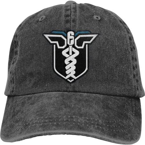 Doc Rainbow Six The Baseball Cap Peaked capt Sport Unisex Outdoor Custom rainbow six siege R6s Anti terrorism game Hats
