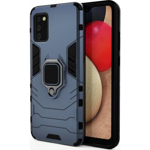 A03s Case Samsung Galaxy A03S SM-A037F A 03S Finger Ring Holder Phone Case Back Protective Shell Coque Funda capa