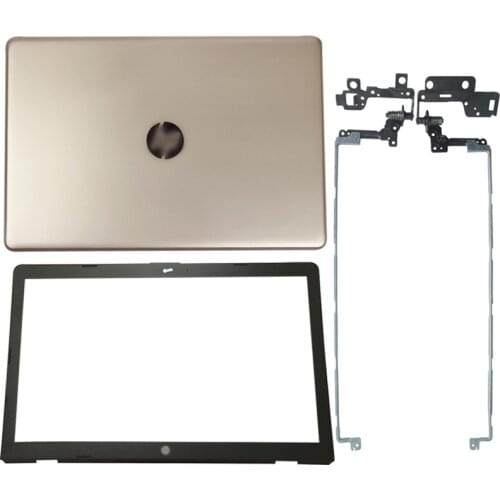 For HP Pavilion 17-BS 17-AK 17-BR Laptop Case LCD Back Cover/Front Bezel/Hinges Gold
