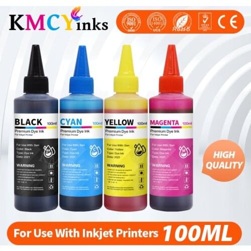 KMCYinks Refill Dye Ink For Canon MG3640 MG3640S Bottle Ink Kit Pixma MG3640 MG3640S 3640 3640s Printer Ink Cartridge