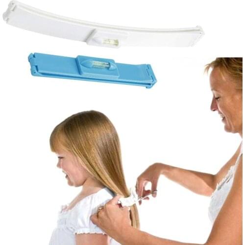 Baby Mannual Hair Cut Bangs Suction Hair Clipper Super Baby Shaved Head Child Children Shave Hair Cutting Bangs Ruler Tail Ruler