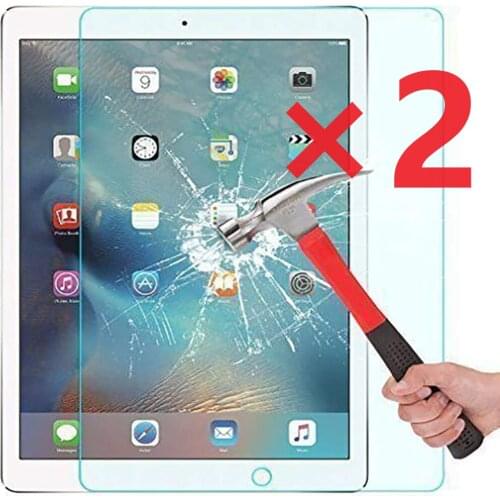 For Apple IPad 6th Gen 2018 9.7/IPad 5th 2017 2Pcs Tablet Tempered Glass Screen Protector Cover Tempered Film Tablet Accessories