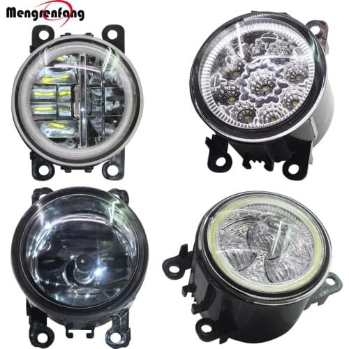 Car Fog light Kit H11 Angel Eye Daytime Running Light 12V For Peugeot 107 207 307 3008 407 607 301 308 408 2008 4007 4008 5008