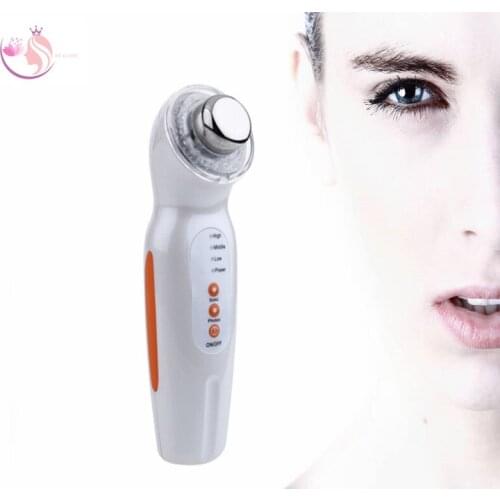 Hot Face Massager Skin Rejuvenation Sonic Vibration Wrinkle Remover LED Facial Lifting RF Beauty Ultrasonic Face Lifting Device