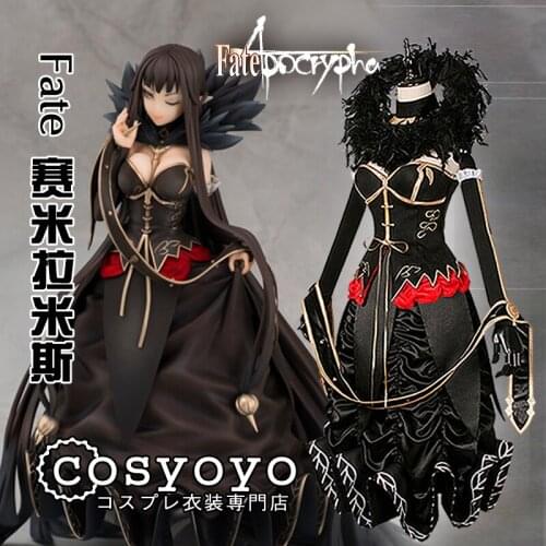 [Customized] Anime Game Fate/Grand Order Semiramis Costume Cosplay Sammu-Ramat Queen Uniform Women Halloween Free Shipping 2021