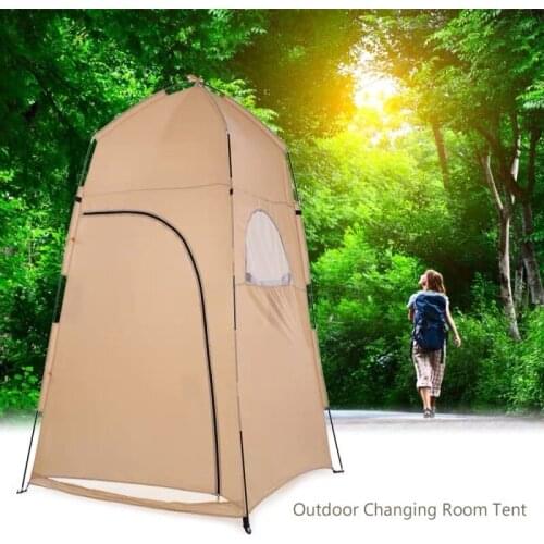 New 2021 Portable Outdoor Camping Tent Shower Bath Changing Fitting Room Tent Shelter Camping Beach Privacy Toilet Camping Tent