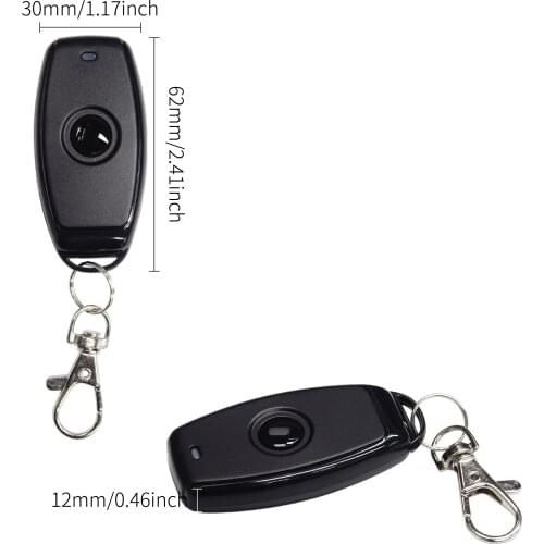 QIACHIP Universal Wireless Remote Control Switch DC 12V 1CH Relay Receiver Module RF Transmitter 433Mhz SMART Remote Controls