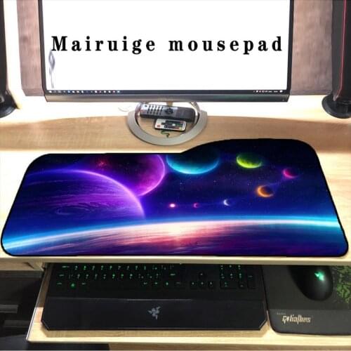 Space Colorful 330X730MM Personality Gaming Large Mouse Pad Gamer Computer Mousepad Big Mouse Mat Carpet for Keyboard Desk Mat