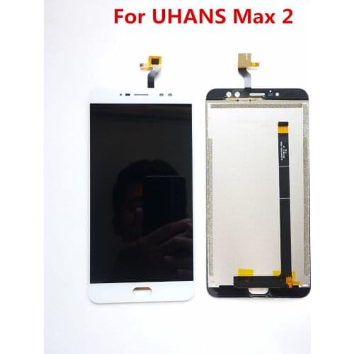 Original For UHANS Max 2 LCD Display and Touch Screen 6.44'' Replacement With Tools + Adhesive